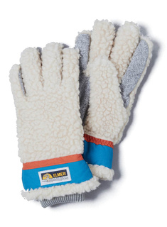 Rękawiczki zimowe Elmer Teddy Gloves - beige / blue