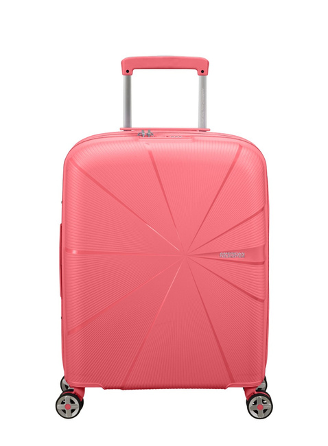 Walizka mała poszerzana American Tourister StarVibe - sun kissed coral