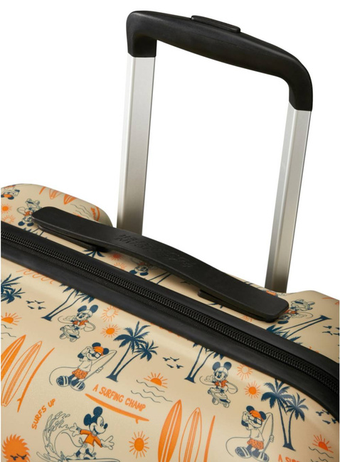 Walizka kabinowa American Tourister Wavebreaker Disney - Mickey super surf