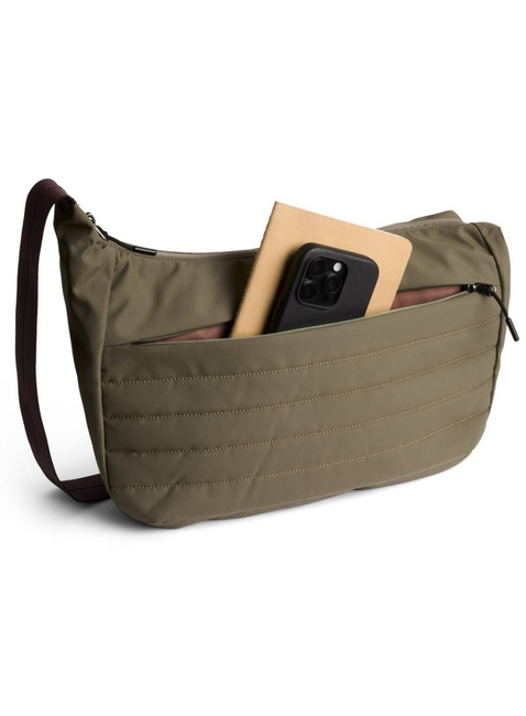 Torba na ramię Bellroy Laneway Crescent Bag 7 l - sea kelp