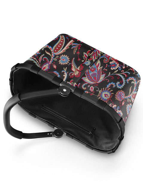 Koszyk na zakupy plażę Reisenthel Carrybag - frame paisley black