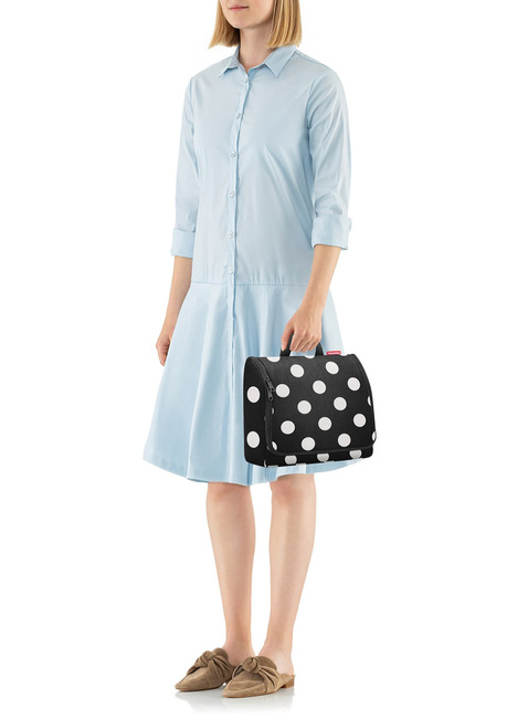 Kosmetyczka Reisenthel Toiletbag XL - dots white
