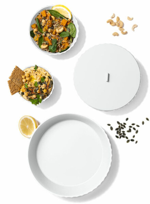 Miska okrągła mała Blim+ Hera XS - polar white