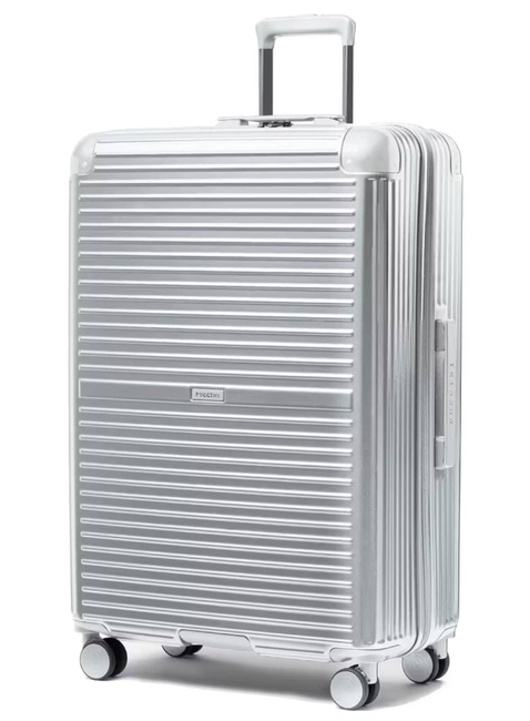 Walizka duża Puccini Dallas - srebrny