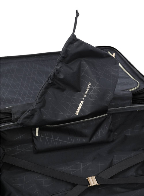 Walizka średnia Travelite Barbara Stepp EXP - satin nude