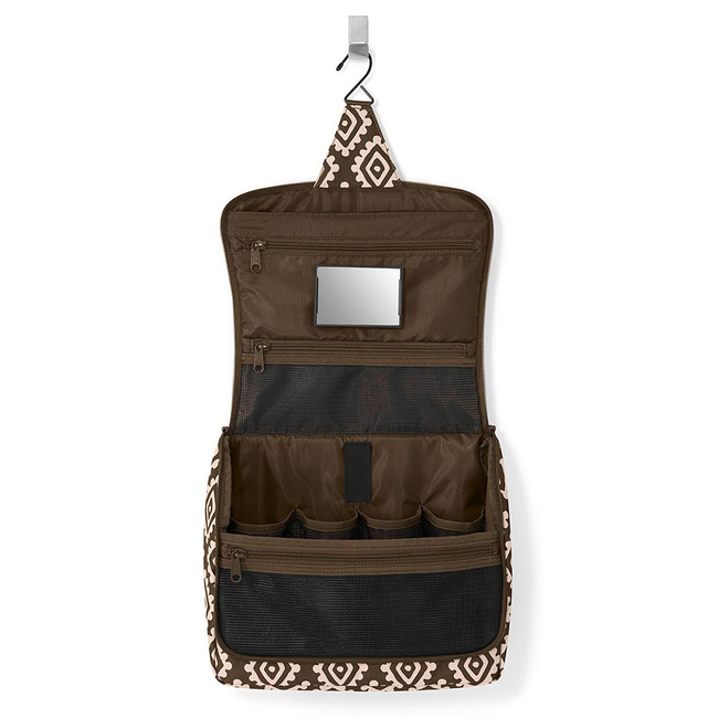 Kosmetyczka Reisenthel Toiletbag XL - diamonds mocha