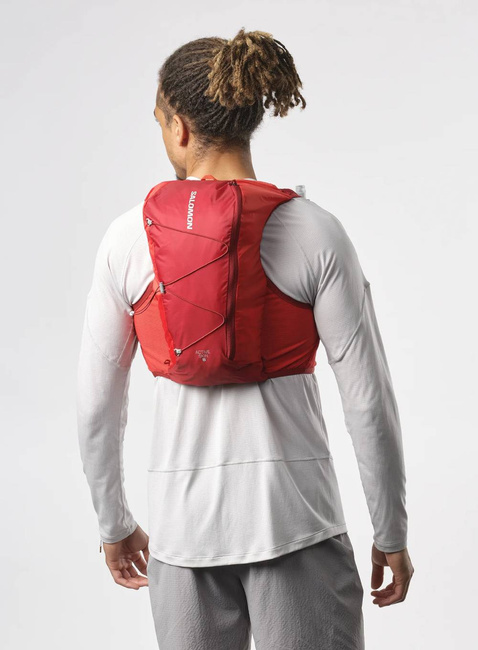Kamizelka do biegania Salomon Active Skin 8 - red dahlia / high risk red