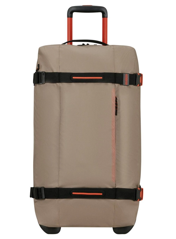 coated beige / orange