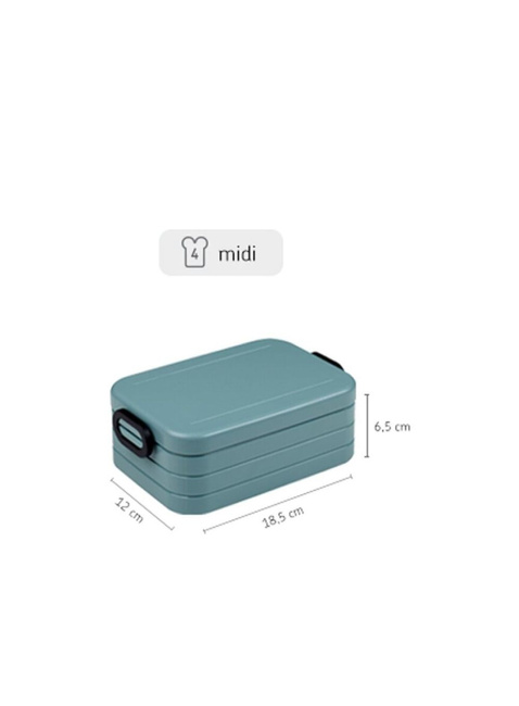 Lunchbox pudełko na jedzenie Mepal Take a Break midi - nordic black