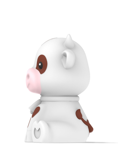 Mini lampka nocna na baterie Dhink Krówka