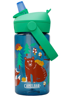 Butelka na wodę Camelbak Thrive Flip Straw Kids 0,4 l - friendly forest