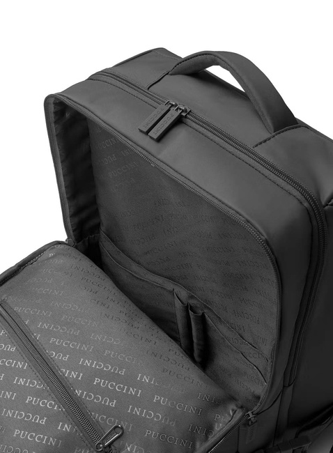 Plecak podróżny Puccini Barbados M - czarny
