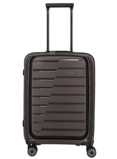 Walizka kabinowa Travelite Air Base S+ - coffee