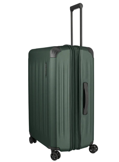 Walizka duża poszerzana Travelite Dynamiic EXP - green