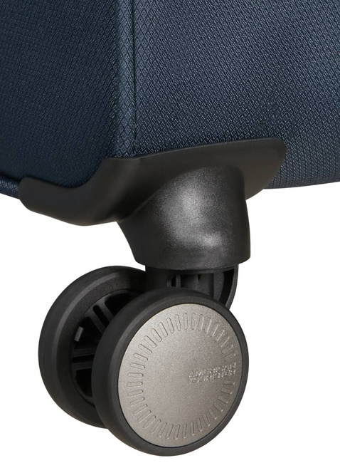 Walizka kabinowa American Tourister Wanderlite Spinner S EXP - dark navy