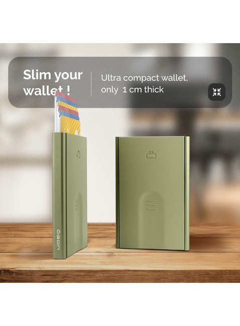 Etui aluminiowe na karty Ogon Design Slider - camo