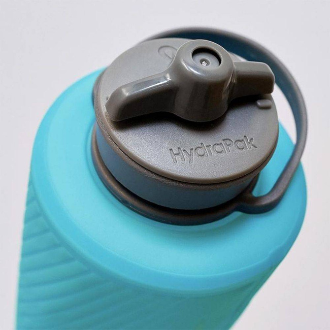 Elastyczna butelka na wodę HydraPak FLUX™ 1 l - malibu blue