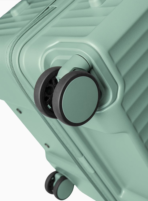 Walizka średnia Puccini Monte Carlo - zielony