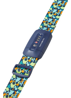 Pas do bagażu Samsonite Ta Revolution Luggage Strap TSA Lock - colorwave