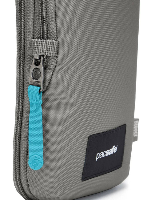 Saszetka antykradzieżowa na dokumenty Pacsafe Go Tech Crossbody - stone