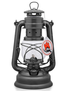 Lampa naftowa Feuerhand Hurricane Baby Special 276 - sparkling iron