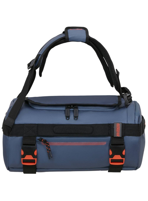 Torba plecak American Tourister Urban Track S Duffle Bag / Backpack - navy / orange