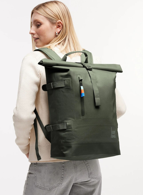 Plecak miejski GOT BAG Rolltop 2.0 - algae