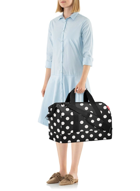 Torba podróżna Reisenthel Allrounder L - dots white