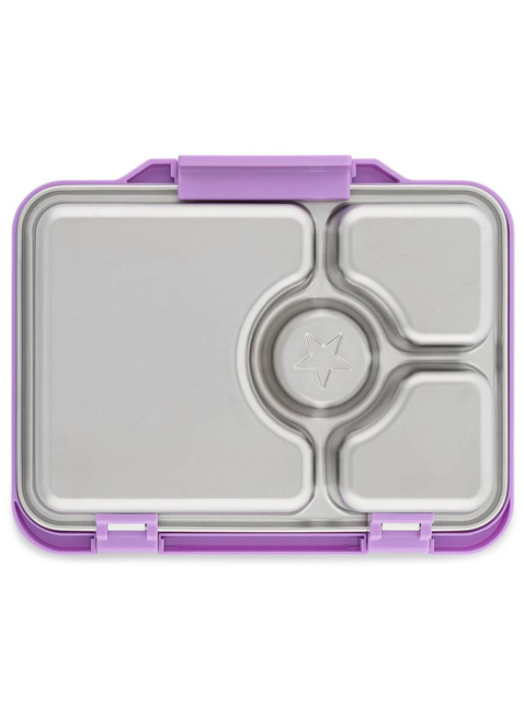 Lunchbox 4-komorowy Yumbox Pret ze stalową tacą - versailles pink