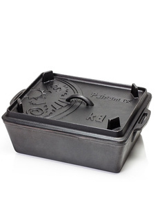 Żeliwna forma do chleba Petromax Loaf Pan With Lid K8 - black