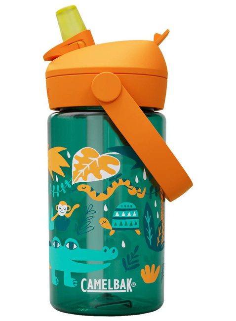 Butelka na wodę Camelbak Thrive Flip Straw Kids 0,4 l - jungle animals