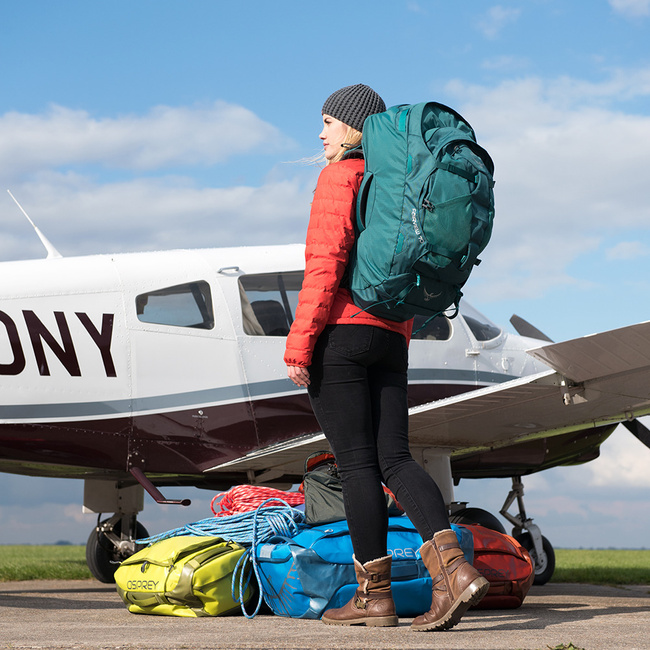 Torba plecak podróżny Osprey Fairview 70 - rainforest green