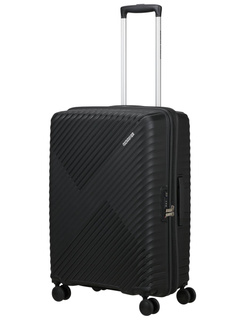 Walizka średnia American Tourister Diablast EXP - black code