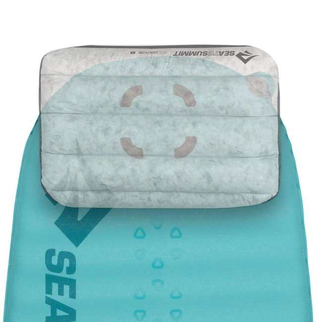 Damska mata samopompująca Sea To Summit Comfort Light SI Womens R - aegean