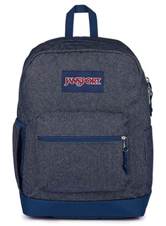 Plecak miejski JanSport Cross Town Plus Remix - indigo denim