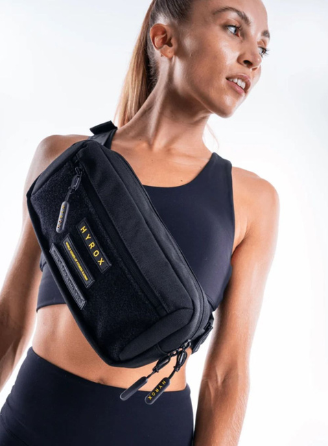 Torba crossbody Built For Athletes HYROX X BFA Crossbody Bag - black / yellow