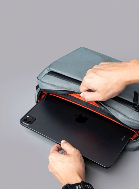 Torba na ramię crossbody Alpaka Go Sling X-Pac® - slate grey