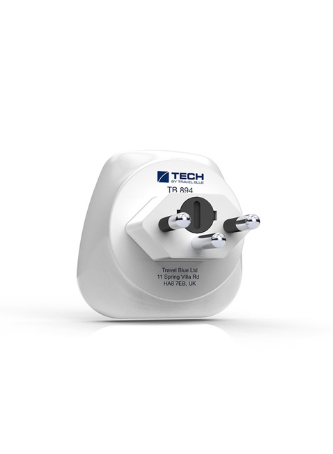 Adapter podróżny z uziemieniem Travel Blue Europa - Szwajcaria