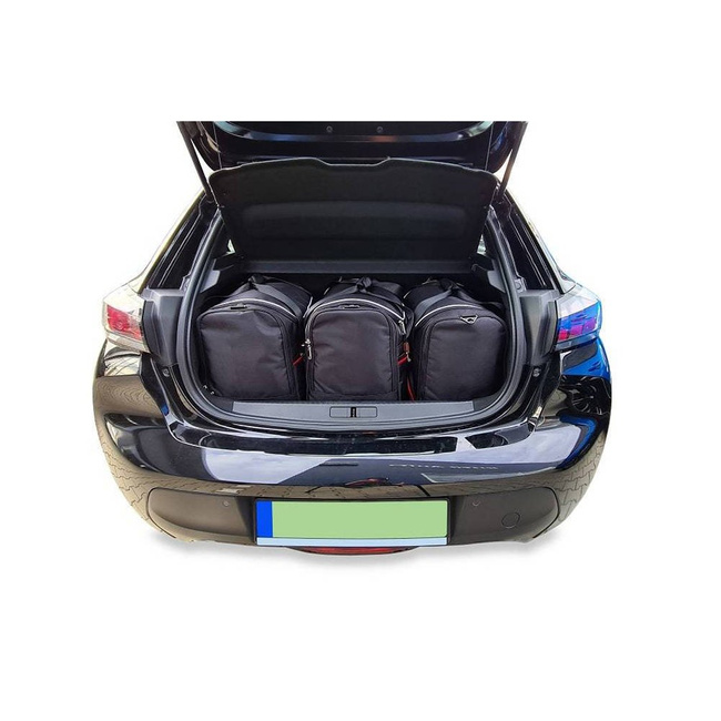 PEUGEOT e-208 2019+ TORBY DO BAGAŻNIKA 3 SZT