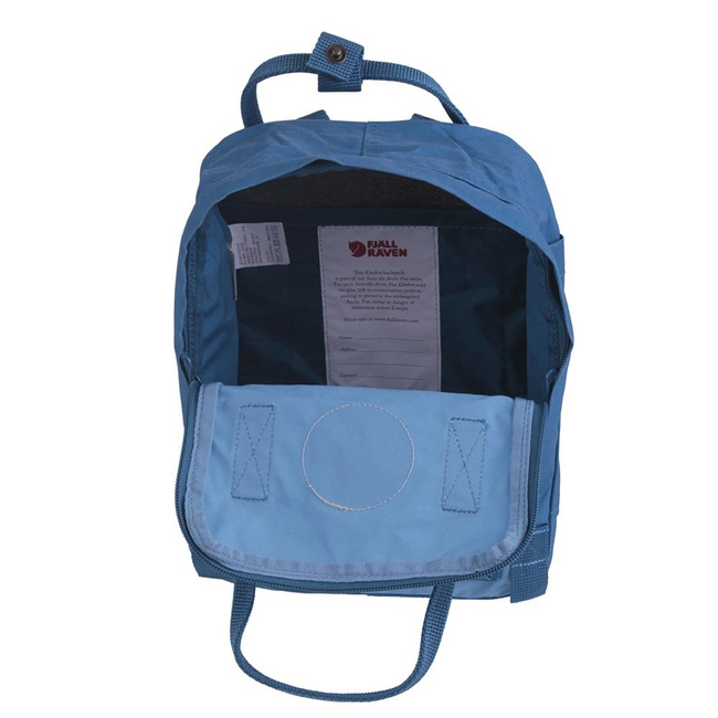 Plecak Fjallraven Kanken Mini Save the Arctic Fox - lake blue/air blue