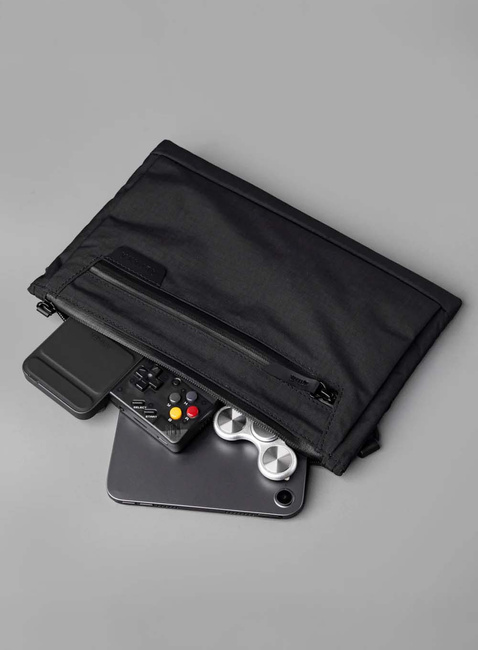 Torba saszetka na ramię Alpaka Zip Pouch Max V2 - black