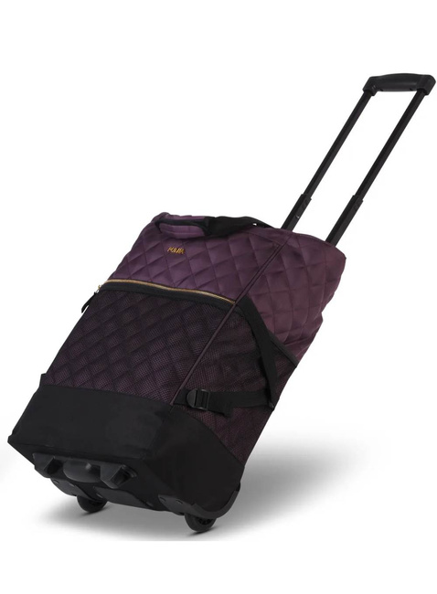 Torba na kółkach na zakupy Punta Wheel Classy - plum