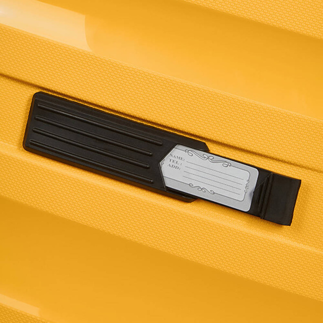 Walizka średnia poszerzana American Tourister Bon Air DLX - light yellow