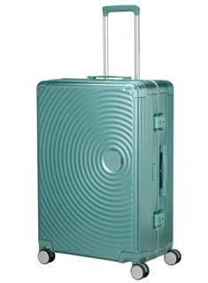 Walizka duża American Tourister Soundbox Alu - dusty turquoise