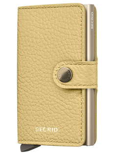 Portfel kieszonkowy RFID Secrid Miniwallet Pebble - butter yellow
