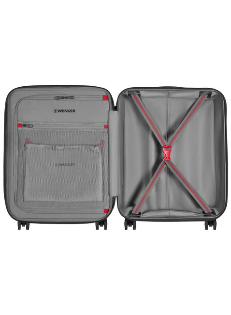 Walizka kabinowa poszerzana Wenger Motion Carry-On - ash grey