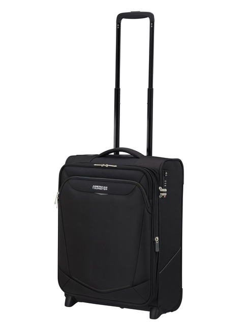 Walizka mała 2-kołowa American Tourister SummerRide Upright EXP - black