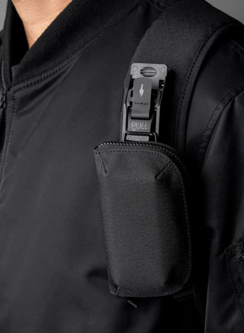 Kieszeń do plecaka organizer Alpaka HUB Zip Pocket - black