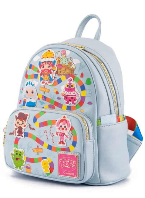Plecak miejski kolorowy Loungefly x Hasbro Mini Backpack - take me to the Candy Land