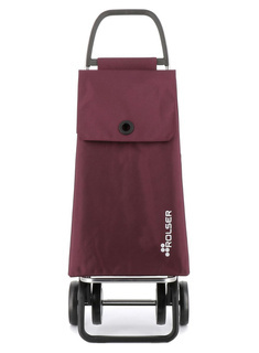 Wózek na zakupy Rolser Akanto MF z 4 kołami - bordeaux